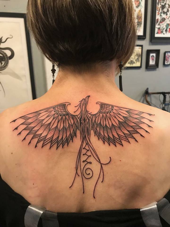 Tattoo of Phoenix 