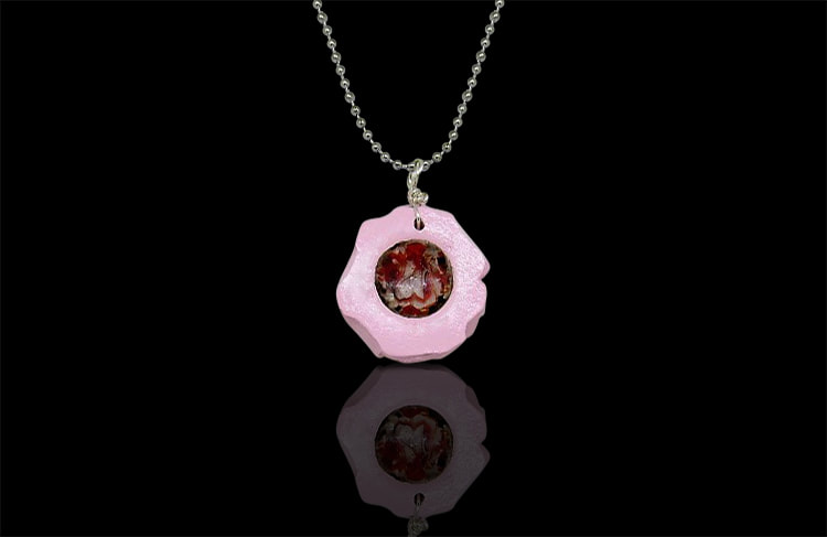 Pink Handmade Necklace 
