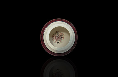 Inside of a Ceramic Vase